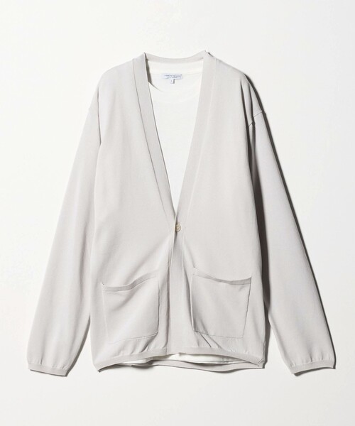A DAY IN THE LIFE UNITED ARROWS(アデイインザライフユナイテッドアローズ)の「ハイツイスト 1ボタン カーディガン+Tシャツ-セットアイテム・ウォッシャブル・UVカット-<A DAY IN THE LIFE>(カーディガン/ボレロ・メンズ・オレンジ/その他1/ネイビー/ライトグレー・M/L/S)」の13枚目の写真
