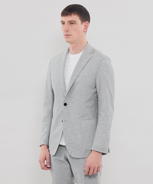 MACKINTOSH LONDON(マッキントッシュ ロンドン)の「【WEB・一部店舗限定】【FLEX JERSEY】デニムジャージーセットアップジャケット(テーラードジャケット・メンズ・グレー/ネイビー・38/40/36)」の8枚目の写真