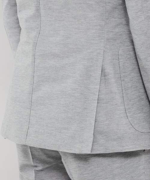 MACKINTOSH LONDON(マッキントッシュ ロンドン)の「【WEB・一部店舗限定】【FLEX JERSEY】デニムジャージーセットアップジャケット(テーラードジャケット・メンズ・グレー/ネイビー・38/40/36)」の12枚目の写真