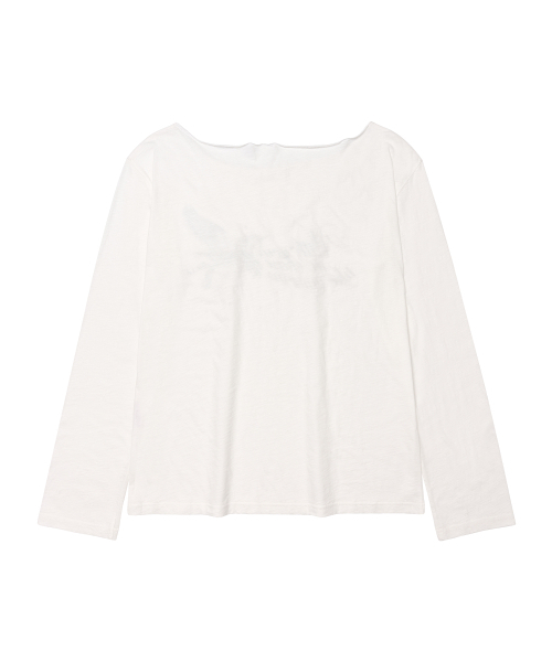 AMESWORLDWIDE(アメスワールドワイド)の「UNICORN SHEER LS TEE IVORY(Tシャツ/カットソー・レディース・その他・FREE)」の8枚目の写真