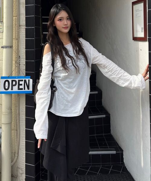 AMESWORLDWIDE(アメスワールドワイド)の「UNICORN SHEER LS TEE IVORY(Tシャツ/カットソー・レディース・その他・FREE)」の11枚目の写真