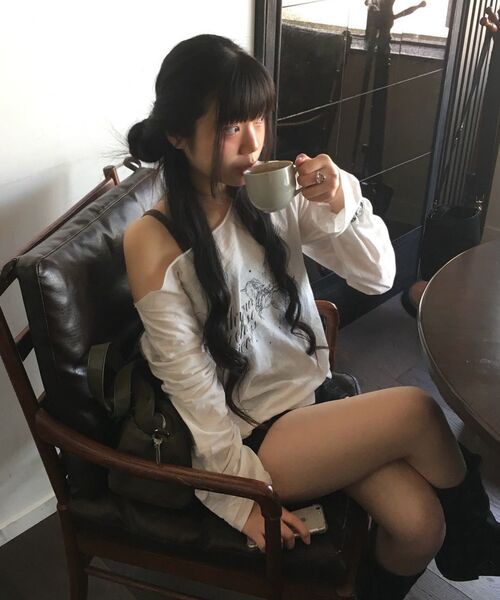 AMESWORLDWIDE(アメスワールドワイド)の「UNICORN SHEER LS TEE IVORY(Tシャツ/カットソー・レディース・その他・FREE)」の12枚目の写真