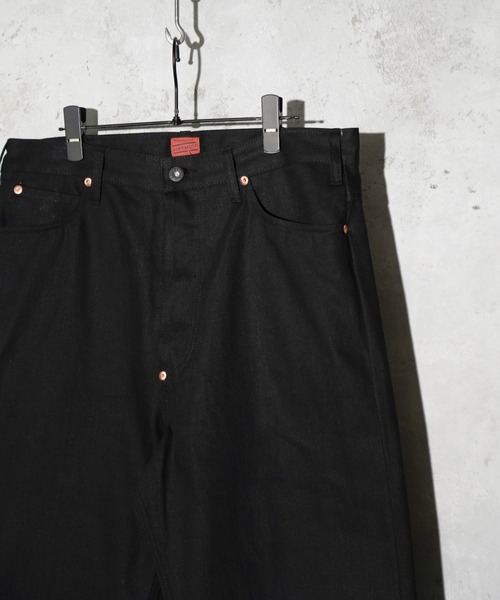 FOREMOST WWⅡ 5POCKET WIDE PANT 二戰版錐形黑色寬版牛仔褲