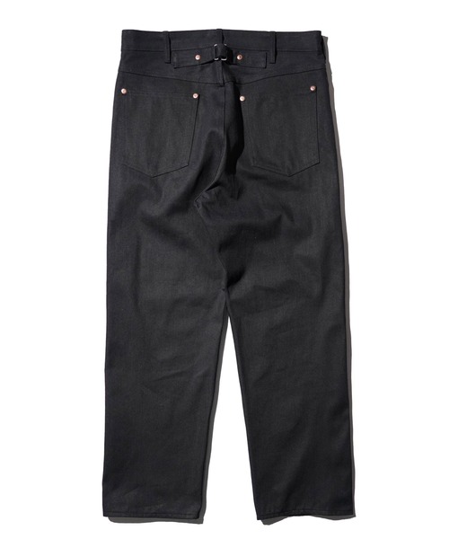 FOREMOST WWⅡ 5POCKET WIDE PANT 二戰版錐形黑色寬版牛仔褲