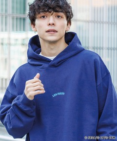 セール】【ERL / イーアールエル】UNISEX CALIFORNIA HOODIE KNIT 