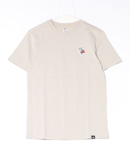 adidas(アディダス)の「《adidas》WFOODグラフィックTシャツ(Tシャツ/カットソー・レディース・ホワイト/ベージュ系その他・S/M/L/XL)」の2枚目の写真