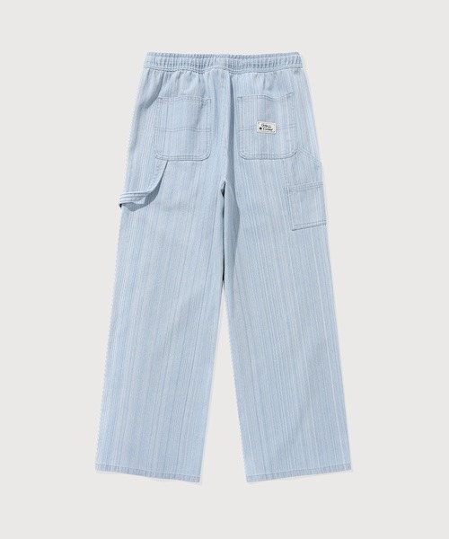 COVERNAT（カバーナット）の「WOMAN STRIPED DENIM PANTS（デニムパンツ・レディース・ライトブルー・MEDIUM/SMALL）」の9枚目の写真