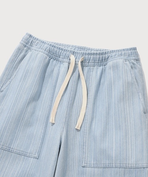 COVERNAT（カバーナット）の「WOMAN STRIPED DENIM PANTS（デニムパンツ・レディース・ライトブルー・MEDIUM/SMALL）」の10枚目の写真