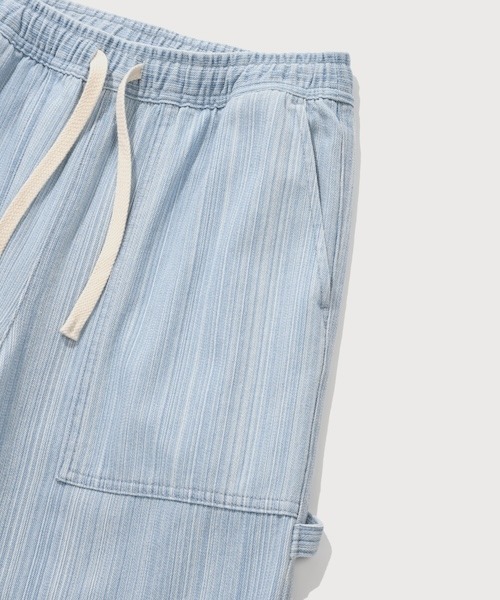 COVERNAT（カバーナット）の「WOMAN STRIPED DENIM PANTS（デニムパンツ・レディース・ライトブルー・MEDIUM/SMALL）」の11枚目の写真