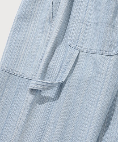 COVERNAT（カバーナット）の「WOMAN STRIPED DENIM PANTS（デニムパンツ・レディース・ライトブルー・MEDIUM/SMALL）」の13枚目の写真