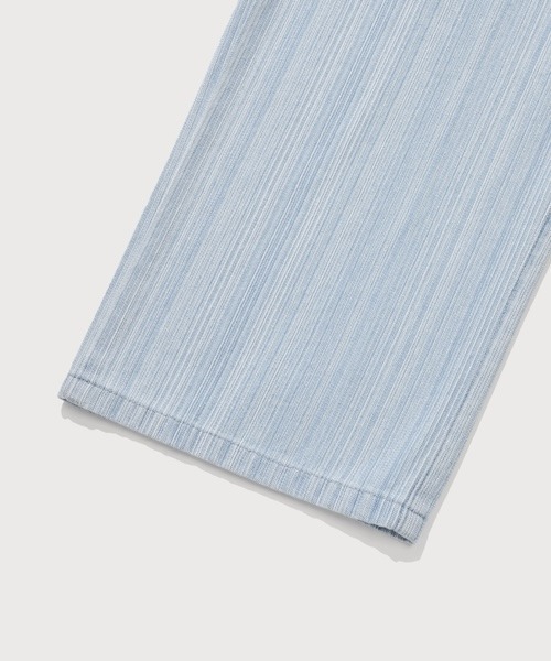 COVERNAT（カバーナット）の「WOMAN STRIPED DENIM PANTS（デニムパンツ・レディース・ライトブルー・MEDIUM/SMALL）」の14枚目の写真