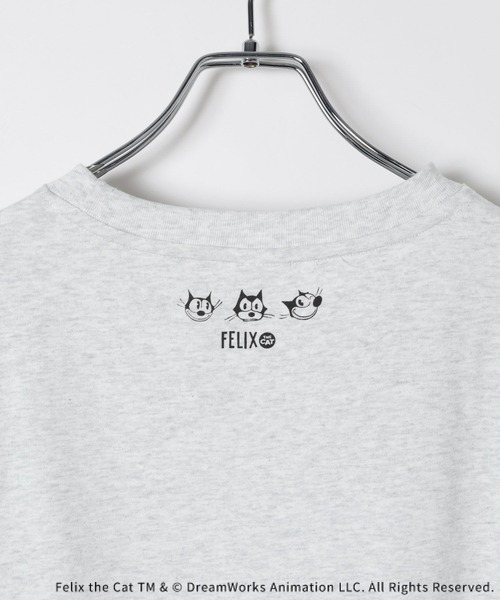 LEPSIM（レプシィム）の「【FELIX】TSS　656731（Tシャツ/カットソー・レディース・グレー/チャコールグレー/オフホワイト・FREE）」の14枚目の写真