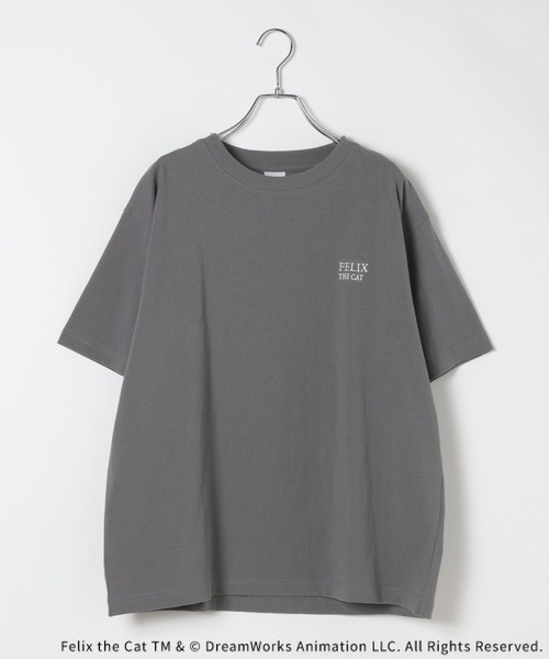 LEPSIM（レプシィム）の「【FELIX】TSS　656731（Tシャツ/カットソー・レディース・グレー/チャコールグレー/オフホワイト・FREE）」の5枚目の写真