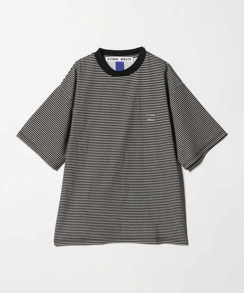 CITEN(シテン)の「<CITEN>リップルボーダーT(Tシャツ/カットソー・メンズ・ホワイト/ブラック・L/M)」の18枚目の写真