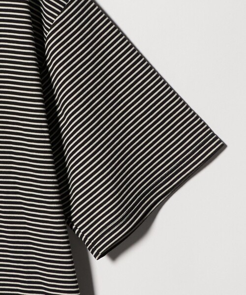 CITEN(シテン)の「<CITEN>リップルボーダーT(Tシャツ/カットソー・メンズ・ホワイト/ブラック・L/M)」の15枚目の写真