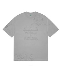 b.Eautiful（ビューティフル）の「【b.Eautiful】ビューティフル Writing T-Shirt（Tシャツ/カットソー）」