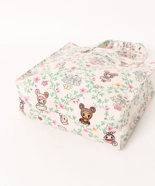 Cath Kidston(キャスキッドソン)の「tokidoki スモール ブックバッグ Tokidoki Paper Dresses(ハンドバッグ・レディース・アイボリー・FREE)」の4枚目の写真