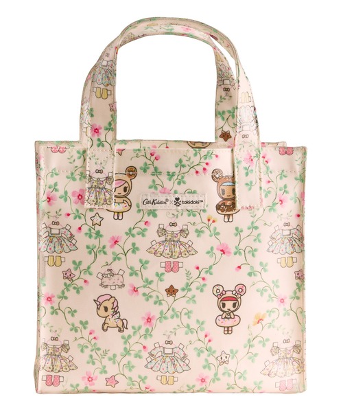 Cath Kidston(キャスキッドソン)の「tokidoki スモール ブックバッグ Tokidoki Paper Dresses(ハンドバッグ・レディース・アイボリー・FREE)」の6枚目の写真