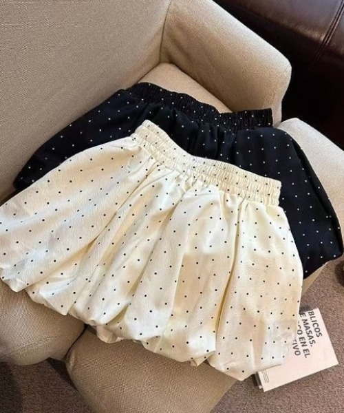 DIAVEL（ディアベル）の「ドット柄フレアミニスカート（スカート・レディース・ブラック/ホワイト・M）」の17枚目の写真