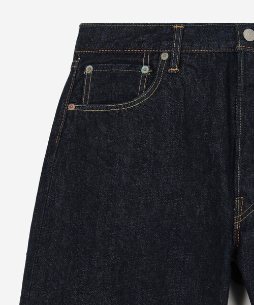 orSlow(オアスロウ)の「orSlow | 105 STANDARD SELVEDGE DENIM MEN(デニムパンツ・メンズ・インディゴブルー・2/1/3/4)」の5枚目の写真