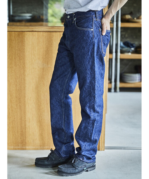 orSlow(オアスロウ)の「orSlow | 105 STANDARD SELVEDGE DENIM MEN(デニムパンツ・メンズ・インディゴブルー・2/1/3/4)」の17枚目の写真