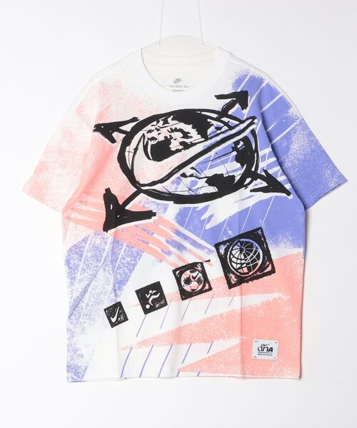 NIKE（ナイキ）の「ナイキ NIKE ナイキ NSW LSE ポスト スタンプ S/S Tシャツ（Tシャツ/カットソー・メンズ・ホワイト×レッド/グレー・S/M/L/LL/3L）」の12枚目の写真