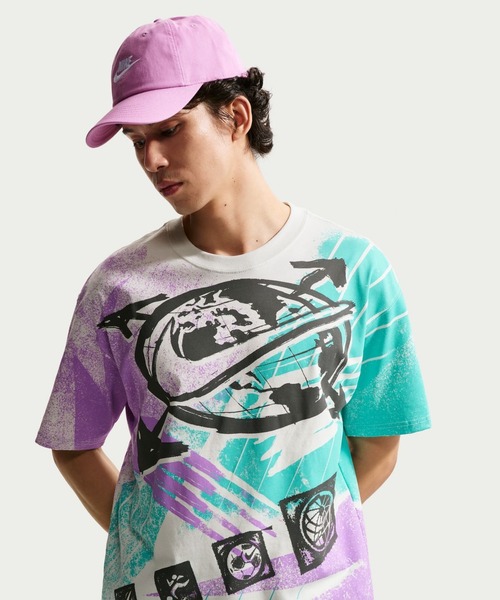 NIKE（ナイキ）の「ナイキ NIKE ナイキ NSW LSE ポスト スタンプ S/S Tシャツ（Tシャツ/カットソー・メンズ・ホワイト×レッド/グレー・S/M/L/LL/3L）」の8枚目の写真