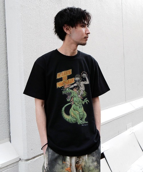 MELLOW（メロー）の「BATTLE SS TEE（Tシャツ/カットソー・メンズ・ブラック/バーガンディー/ホワイト・L/M）」の4枚目の写真