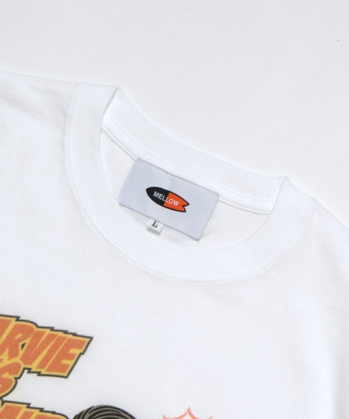 MELLOW（メロー）の「BATTLE SS TEE（Tシャツ/カットソー・メンズ・ブラック/バーガンディー/ホワイト・L/M）」の11枚目の写真