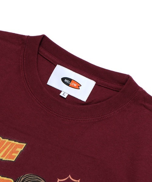 MELLOW（メロー）の「BATTLE SS TEE（Tシャツ/カットソー・メンズ・ブラック/バーガンディー/ホワイト・L/M）」の18枚目の写真