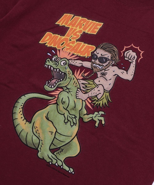 MELLOW（メロー）の「BATTLE SS TEE（Tシャツ/カットソー・メンズ・ブラック/バーガンディー/ホワイト・L/M）」の19枚目の写真