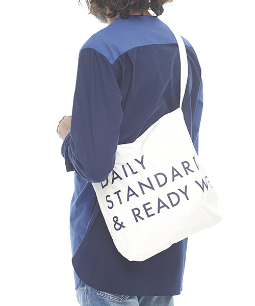 Sandinista（サンディニスタ）の「D.S. Tyvak Sacoche / タイベックサコッシュ（ショルダーバッグ・メンズ・ホワイト・FREE）」の2枚目の写真