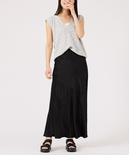 Au BANNISTER（オゥバニスター）の「【軽量】Wベルトスポーツサンダル（サンダル・レディース・ブラック/ブラウン/アイボリー・38/37/36/35/39）」の5枚目の写真