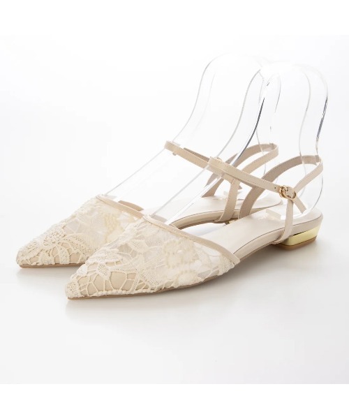 Launa lea(ラウナレア)の「フラワーチュールストラップパンプス(0600A)(パンプス・レディース・モカ/アイボリー/ブラック・25.0cm/22.0cm/22.5cm/25.5cm/23.0cm/23.5cm/24.0cm/24.5cm)」の16枚目の写真