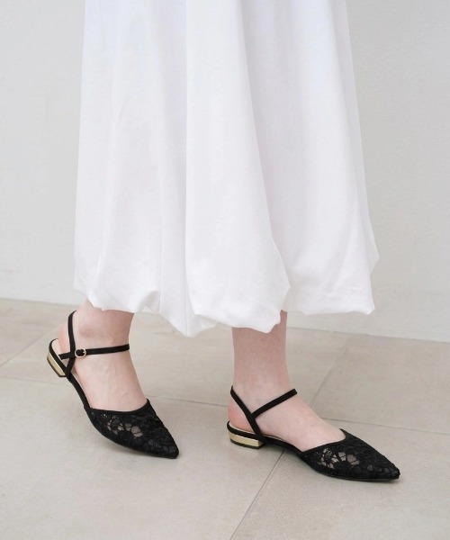 Launa lea(ラウナレア)の「フラワーチュールストラップパンプス(0600A)(パンプス・レディース・モカ/アイボリー/ブラック・25.0cm/22.0cm/22.5cm/25.5cm/23.0cm/23.5cm/24.0cm/24.5cm)」の10枚目の写真