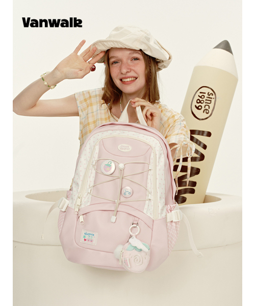 VANWALK（バンウォーク）の「ボニバックパック [ピンク]（バックパック/リュック・レディース・ピンク・FREE）」の2枚目の写真