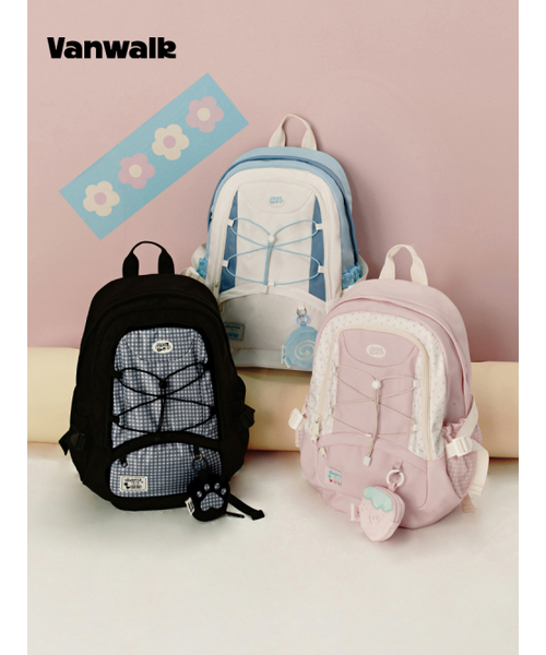 VANWALK（バンウォーク）の「ボニバックパック [ピンク]（バックパック/リュック・レディース・ピンク・FREE）」の5枚目の写真
