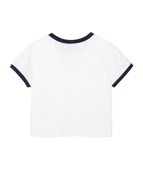 Opening Project（オープニングプロジェクト）の「W  Identity Ringer T Shirt - White（Tシャツ/カットソー・レディース・その他・WS/WM）」の11枚目の写真
