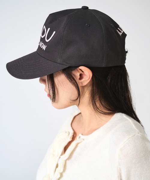 elldu(エルドゥ)の「「elldu/エルドゥ」Waver Chain Stitch Cap ステッチキャップ ユニセックス(キャップ・レディース・ネイビー/バーガンディー/ブラウン/アッシュブラウン/チャコールグレー/ブラック・FREE)」の8枚目の写真