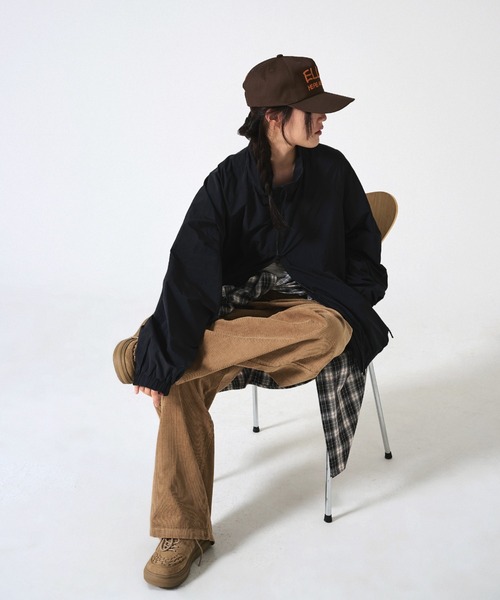 elldu(エルドゥ)の「「elldu/エルドゥ」Waver Chain Stitch Cap ステッチキャップ ユニセックス(キャップ・レディース・ネイビー/バーガンディー/ブラウン/アッシュブラウン/チャコールグレー/ブラック・FREE)」の14枚目の写真