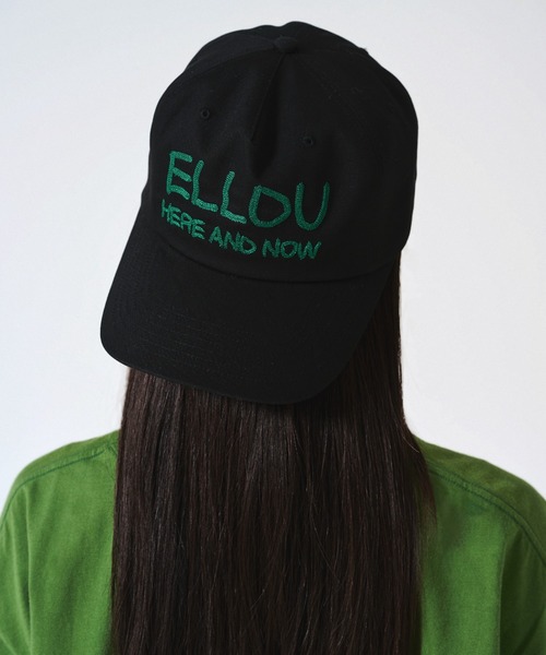 elldu(エルドゥ)の「「elldu/エルドゥ」Waver Chain Stitch Cap ステッチキャップ ユニセックス(キャップ・レディース・ネイビー/バーガンディー/ブラウン/アッシュブラウン/チャコールグレー/ブラック・FREE)」の20枚目の写真