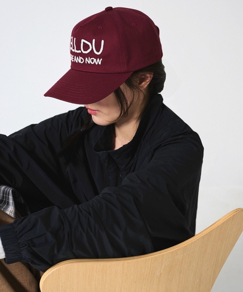 elldu(エルドゥ)の「「elldu/エルドゥ」Waver Chain Stitch Cap ステッチキャップ ユニセックス(キャップ・レディース・ネイビー/バーガンディー/ブラウン/アッシュブラウン/チャコールグレー/ブラック・FREE)」の18枚目の写真