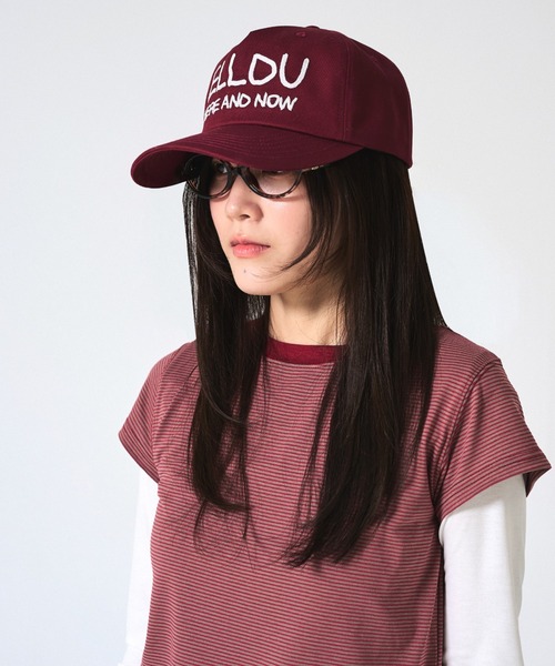 elldu(エルドゥ)の「「elldu/エルドゥ」Waver Chain Stitch Cap ステッチキャップ ユニセックス(キャップ・レディース・ネイビー/バーガンディー/ブラウン/アッシュブラウン/チャコールグレー/ブラック・FREE)」の16枚目の写真