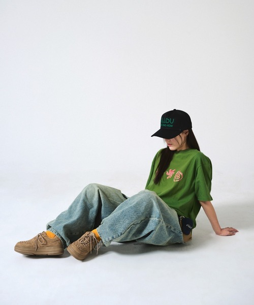 elldu(エルドゥ)の「「elldu/エルドゥ」Waver Chain Stitch Cap ステッチキャップ ユニセックス(キャップ・レディース・ネイビー/バーガンディー/ブラウン/アッシュブラウン/チャコールグレー/ブラック・FREE)」の22枚目の写真