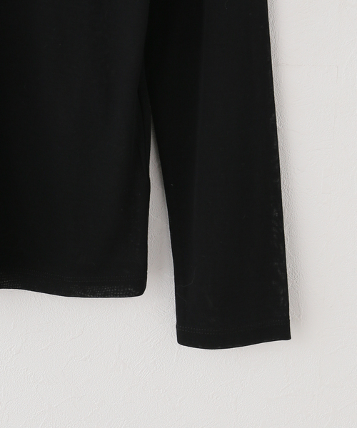 Spick & Span(スピックアンドスパン)の「《接触冷感》シアーシャツカットソー(Tシャツ/カットソー・レディース・ブラック/ベージュ・FREE)」の18枚目の写真