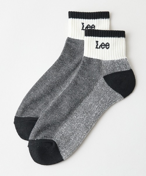 Lee(リー)の「【LEE/リー】【足底クッションの心地よい着用感】杢 クオーターソックス 3足組 ブランドロゴ 通学 定番 ギフト まとめ買い メンズ 25-27cm(ソックス/靴下・メンズ・その他・FREE)」の6枚目の写真