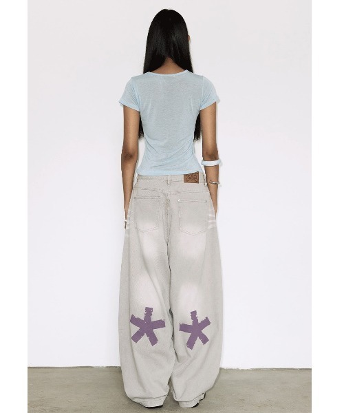 A'GEM/9 × .kom 『FANCY CLUB/ファンシークラブ』BAYWATCH DENIM PANTS