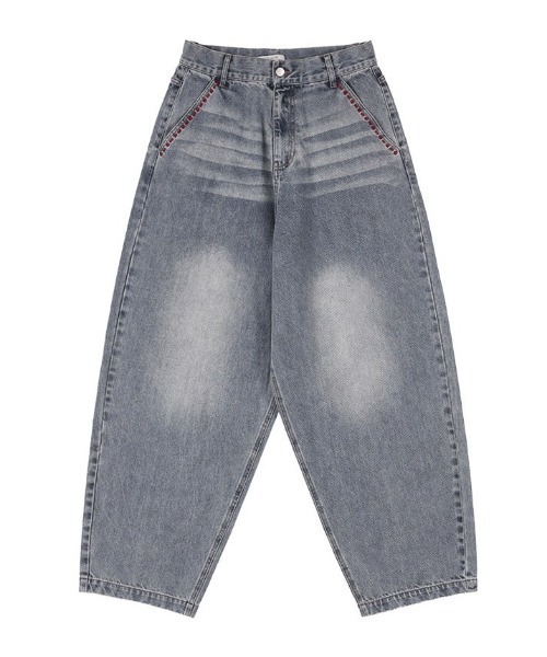 A'GEM/9 × .kom 『FANCY CLUB/ファンシークラブ』BAYWATCH DENIM PANTS
