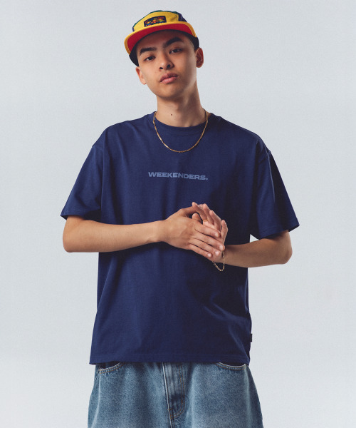 WKNDRS（ウィーキャンドース）の「KEYRING T-SHIRT (NAVY)（Tシャツ/カットソー・レディース・その他・SMALL/MEDIUM/LARGE/X-LARGE）」の7枚目の写真