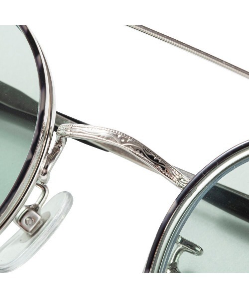 CALEE（キャリー）の「FLIP UP TYPE CIRCLE METAL GLASSES ＜EXCLUSIVE＞（メガネ・メンズ・シルバー系その他2/シルバー系その他/シルバー系その他3・FREE）」の7枚目の写真